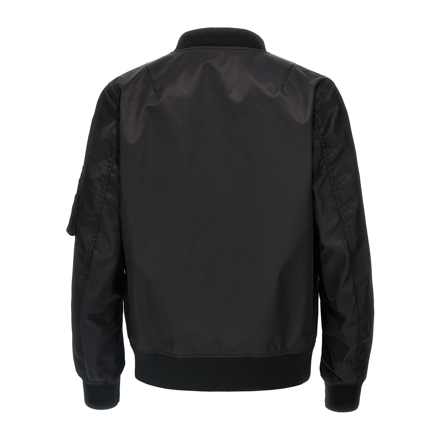 Valentino Garavani Black Polyamide Bomber