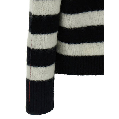 Marc Jacobs Bicolor Wool Cardigan