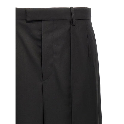 Wardrobe.Nyc Black Wool Casual Pants