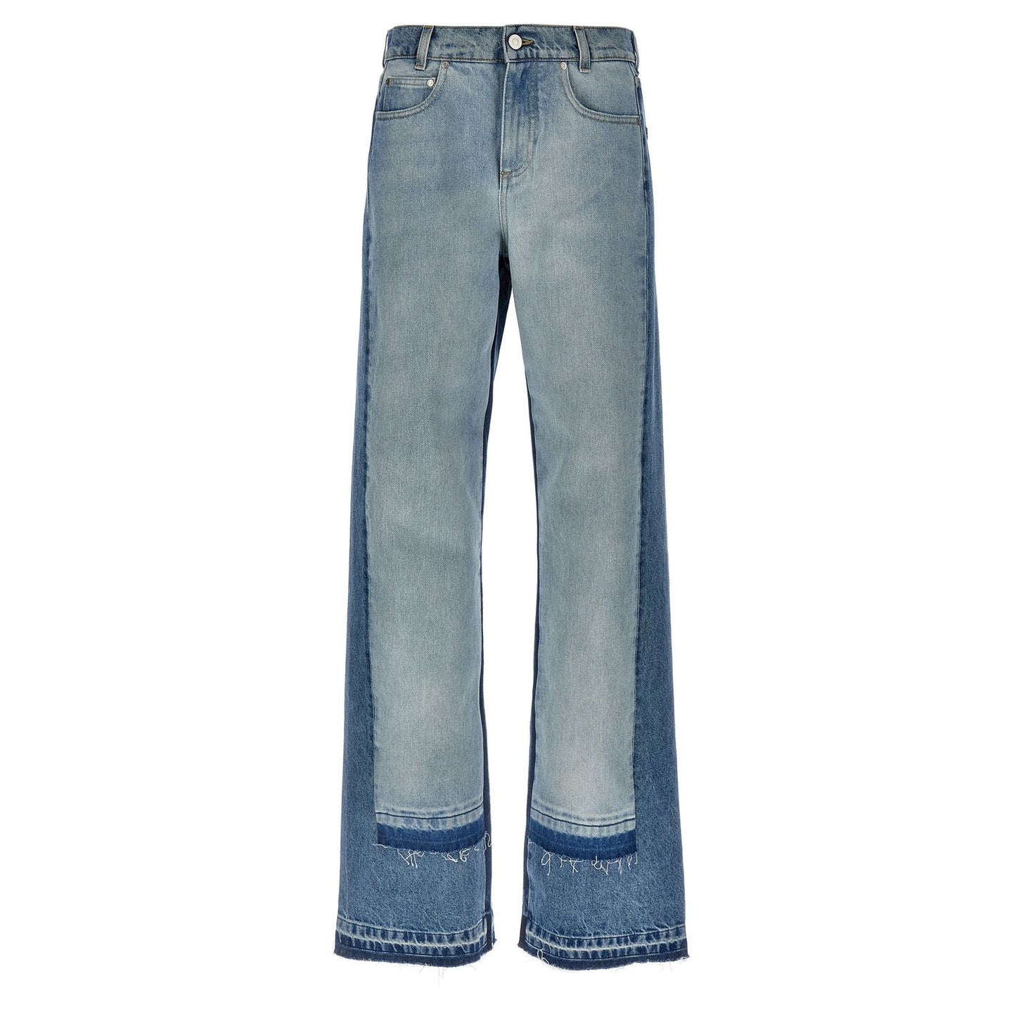 Stella McCartney Blue Cotton Jeans Denim