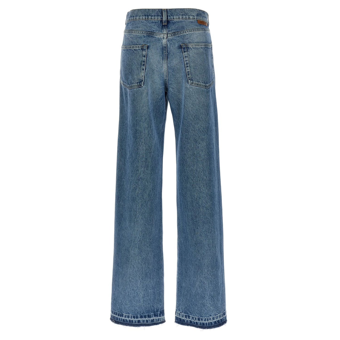 Stella McCartney Blue Cotton Jeans Denim