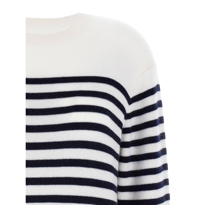 Khaite Bicolor Cashmere Cardigan