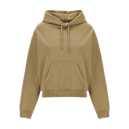 Vetements Beige Cotton Hoodie