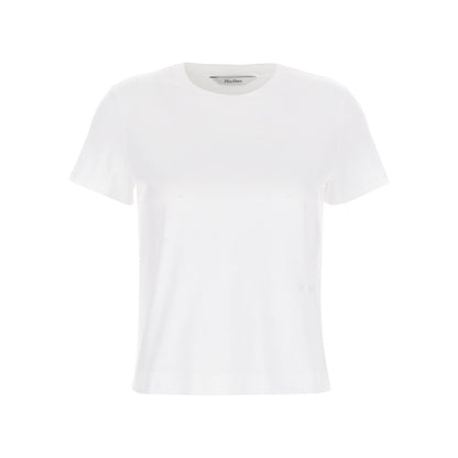 Max Mara White Cotton T-Shirt