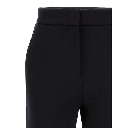 Max Mara Black Polyamide Casual Pants
