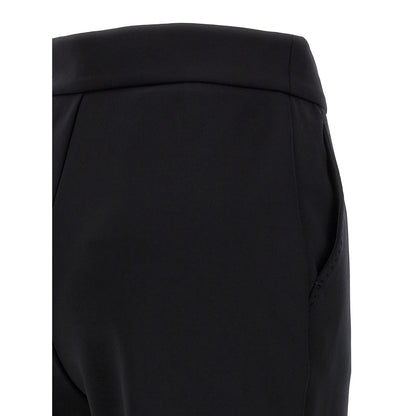Max Mara Black Polyamide Casual Pants