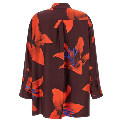 Alexander McQueen Multicolor Silk Blouse