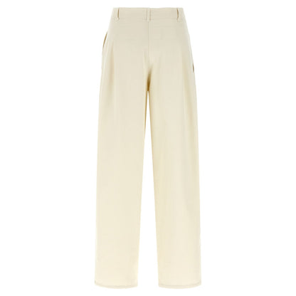 A.P.C. Beige Cotton Casual Pants
