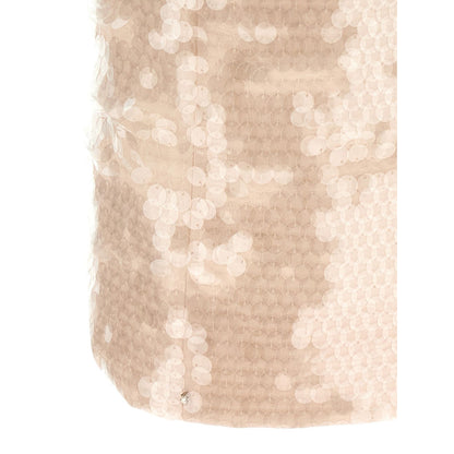 Sportmax Multicolor Polyamide Midi Dress