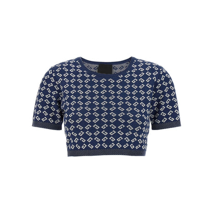 Givenchy Blue Viscose T-Shirt