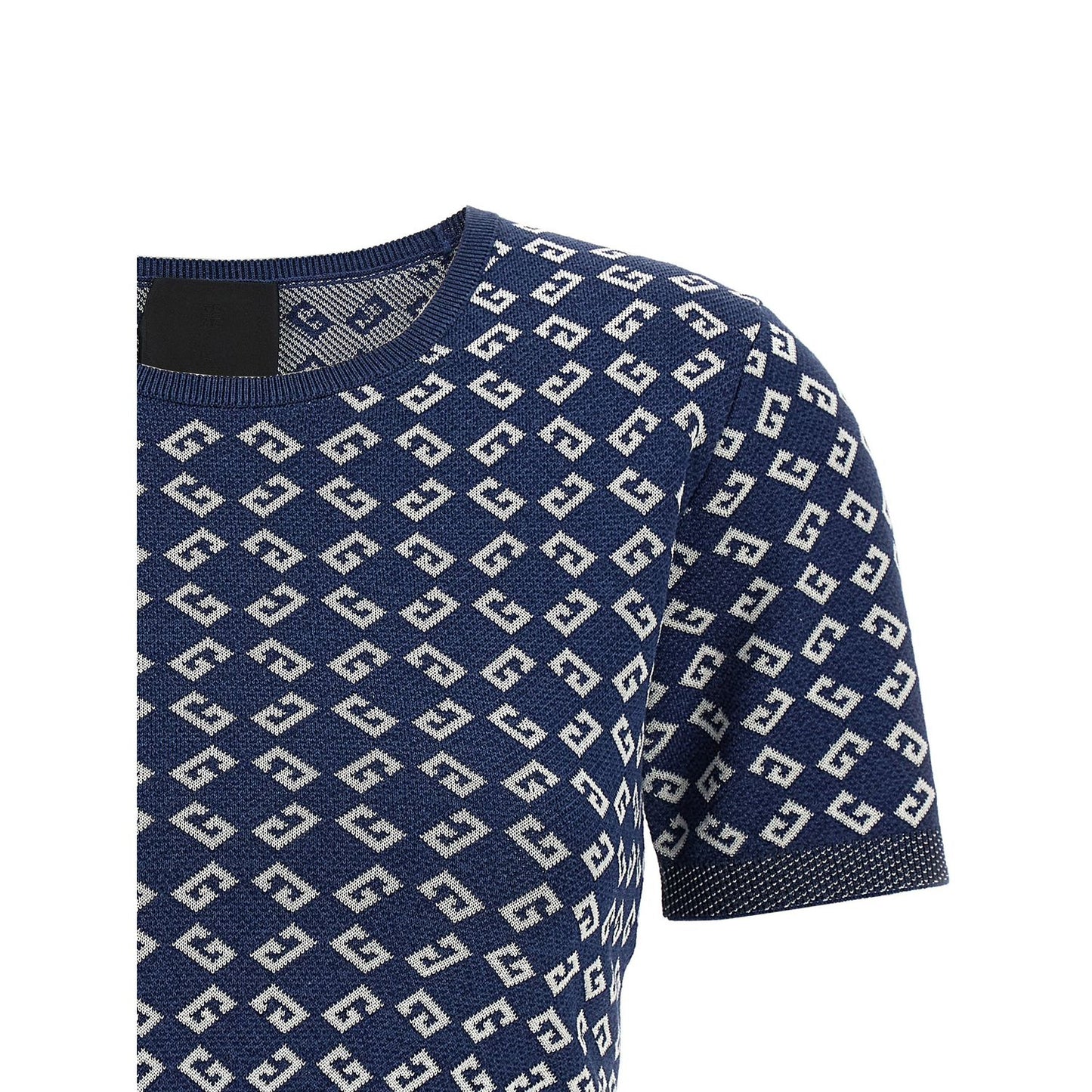 Givenchy Blue Viscose T-Shirt