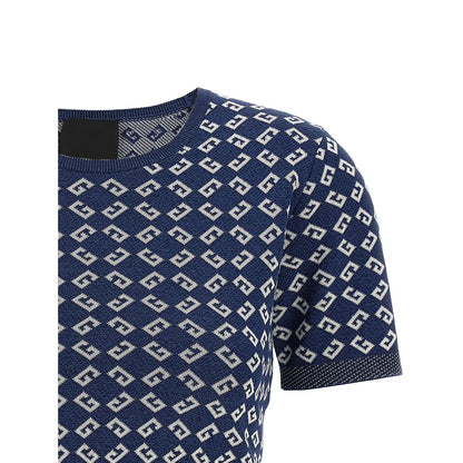 Givenchy Blue Viscose T-Shirt