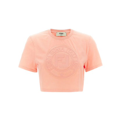 Fendi Multicolor Cotton T-Shirt