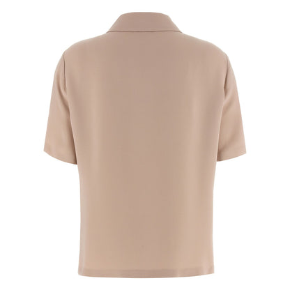 Fendi Multicolor Silk Polo Shirt