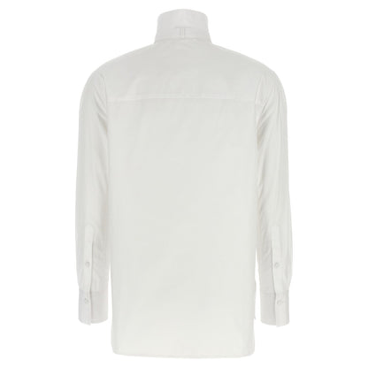 Alexander McQueen White Cotton Blouse