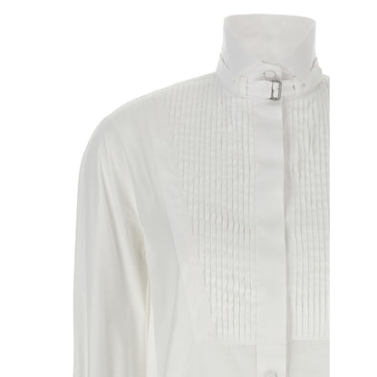 Alexander McQueen White Cotton Blouse