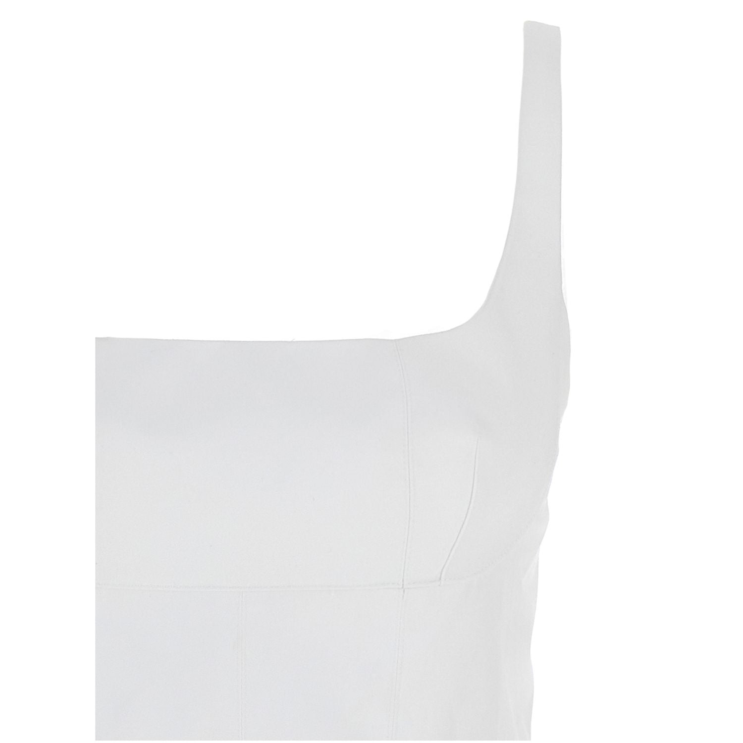 Giovanni Bedin White Polyester Short Dress