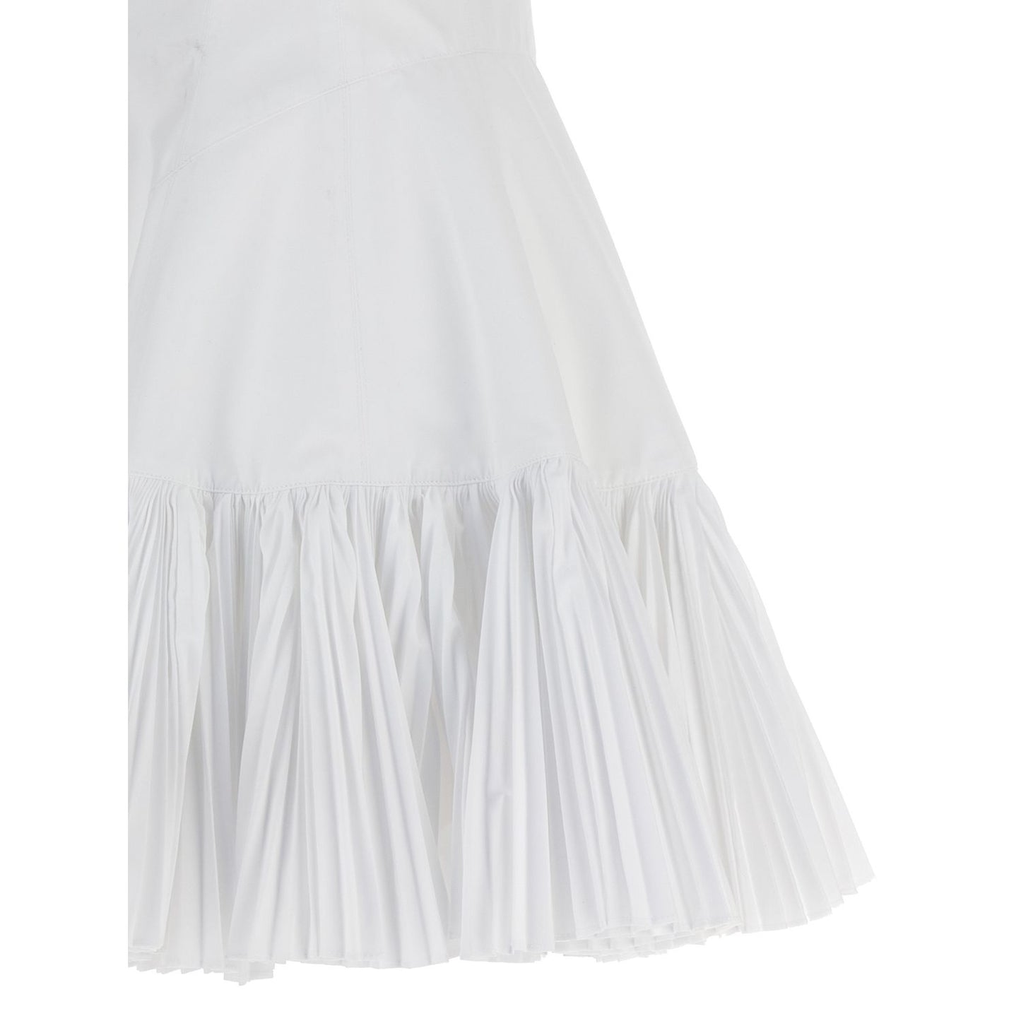 Giovanni Bedin White Polyester Short Dress
