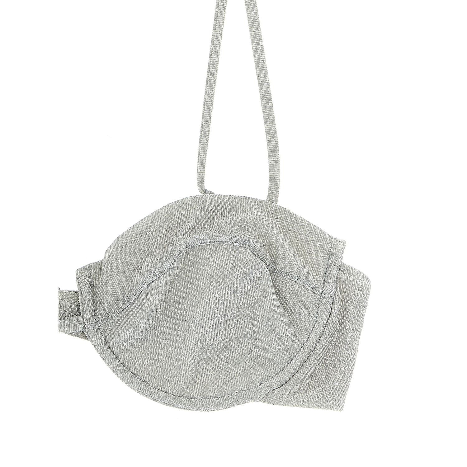 MC2 Saint Barth Silver Viscose Bikini