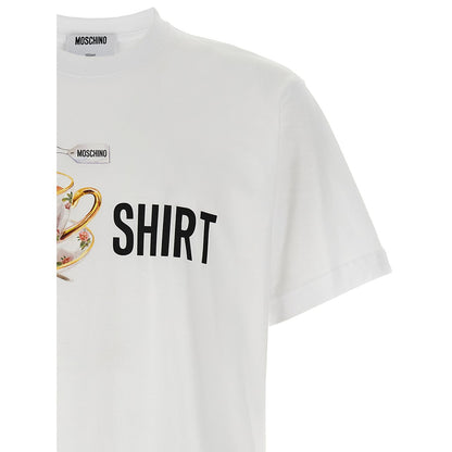 Moschino White Cotton T-Shirt