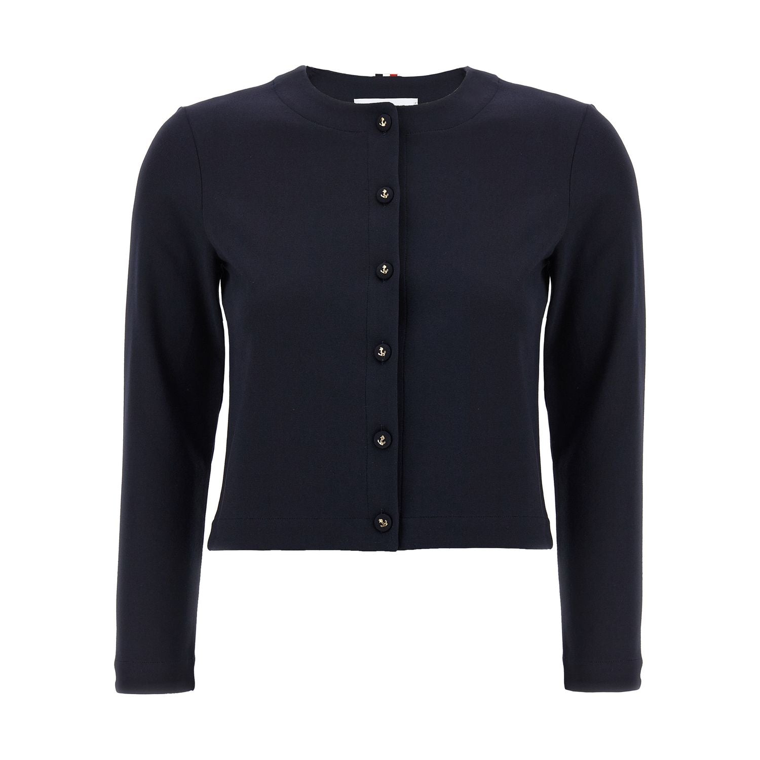 Thom Browne Blue Viscose Cardigan