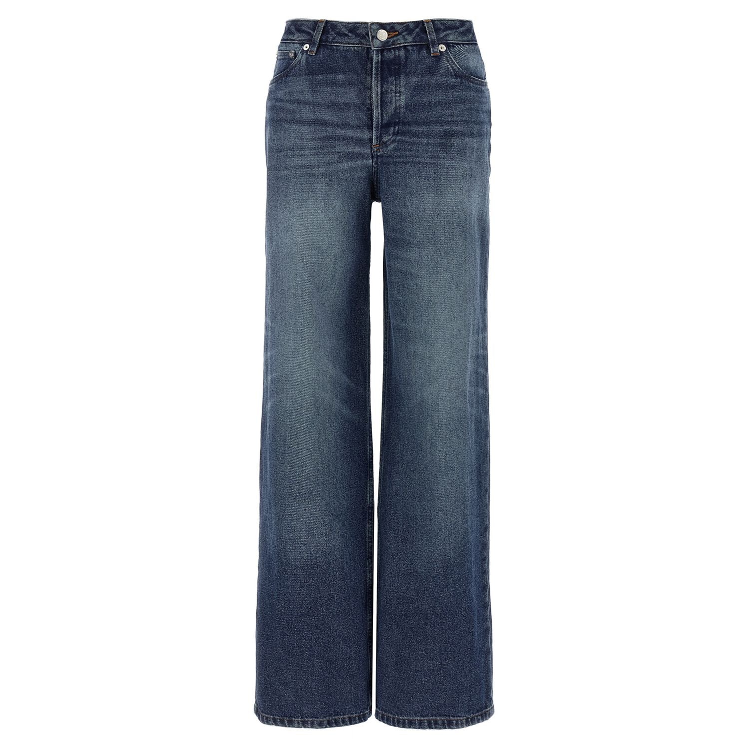 A.P.C. Blue Cotton Jeans Denim