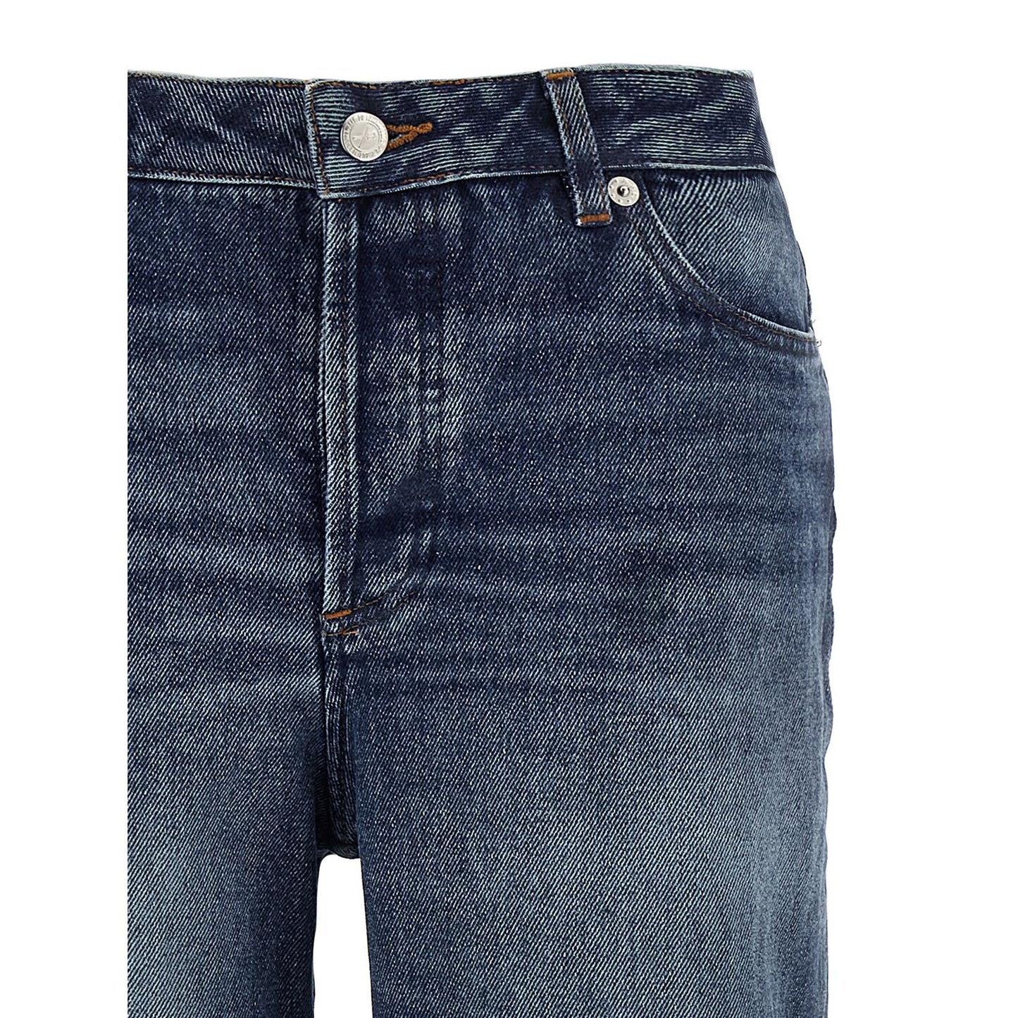 A.P.C. Blue Cotton Jeans Denim