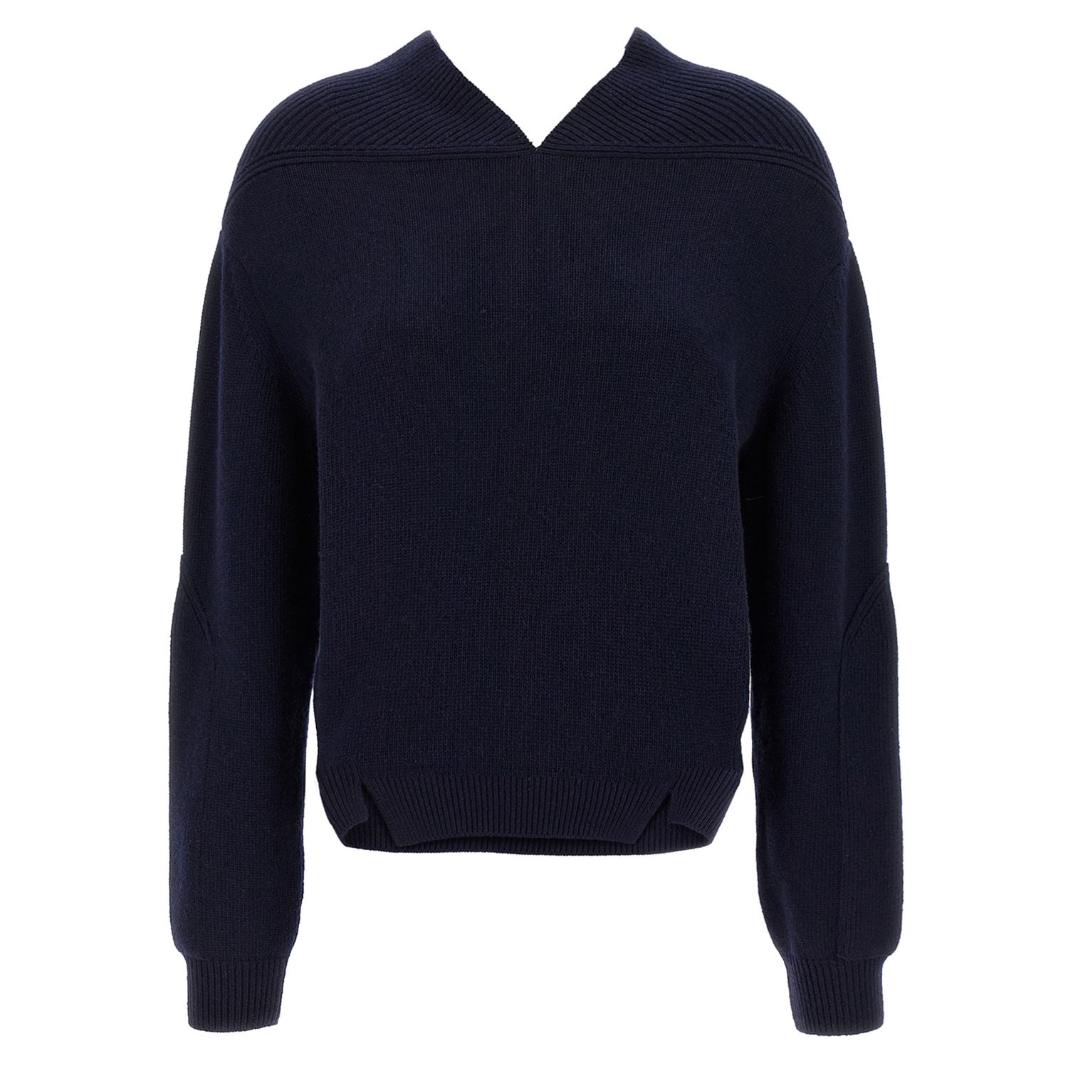 Victoria Beckham Blue Wool Cardigan