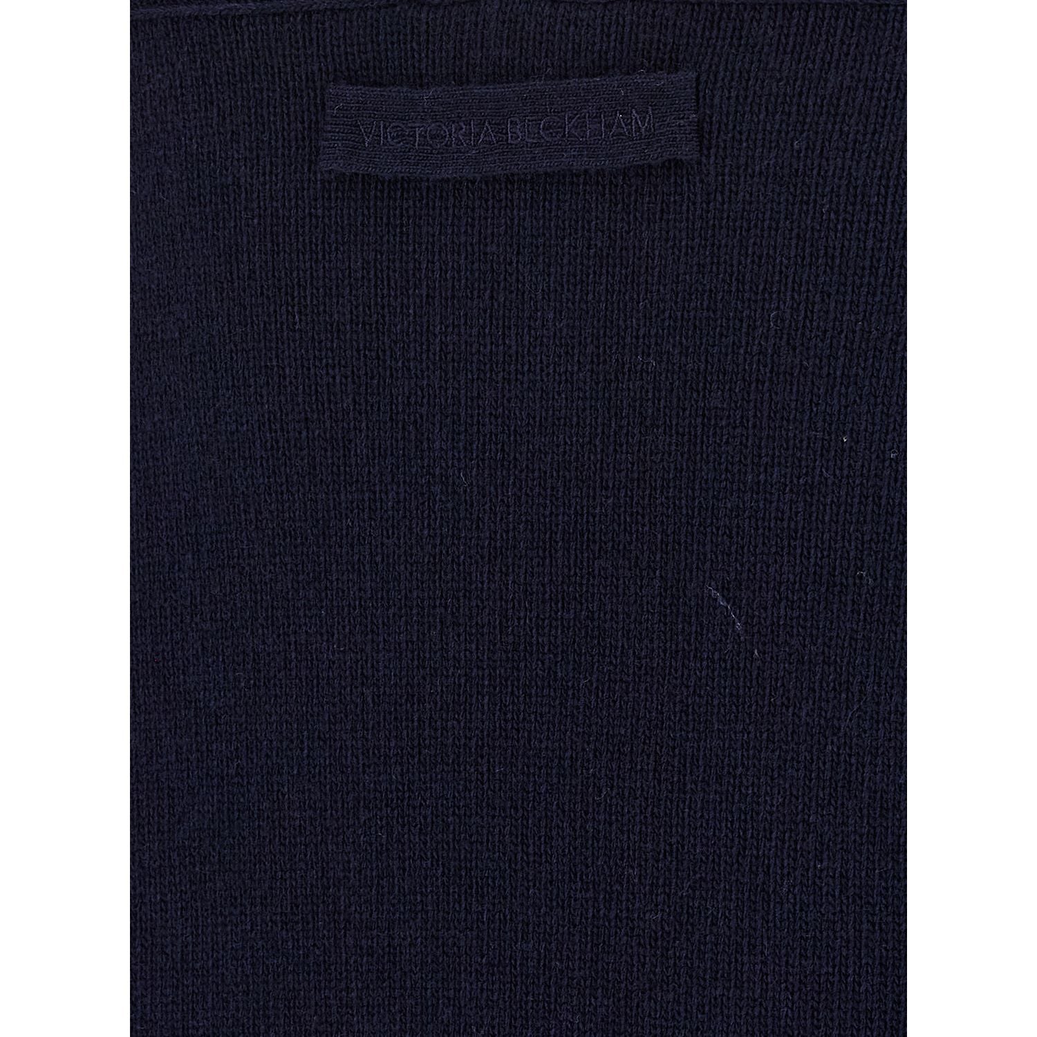 Victoria Beckham Blue Wool Cardigan