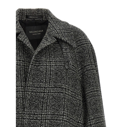 Balenciaga Black Wool Coat