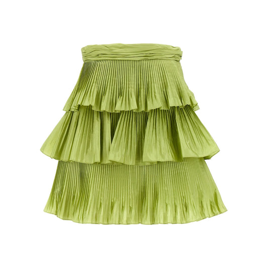 Valentino Garavani Bicolor Silk Long Skirt