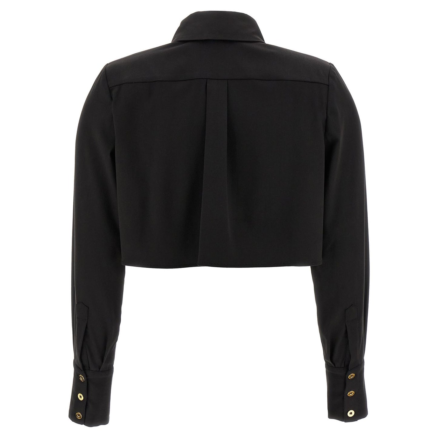 Elisabetta Franchi Black Lycra Blouse