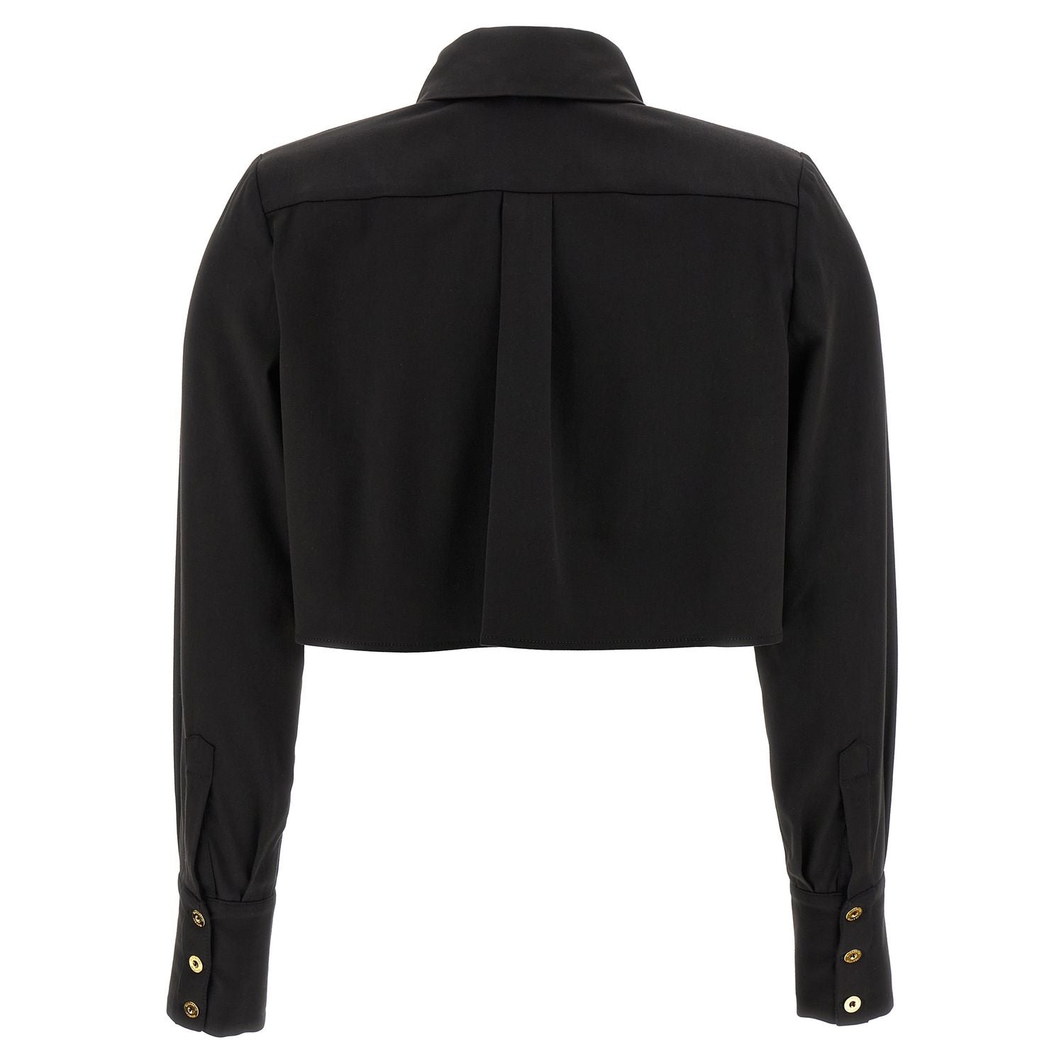 Elisabetta Franchi Black Lycra Blouse