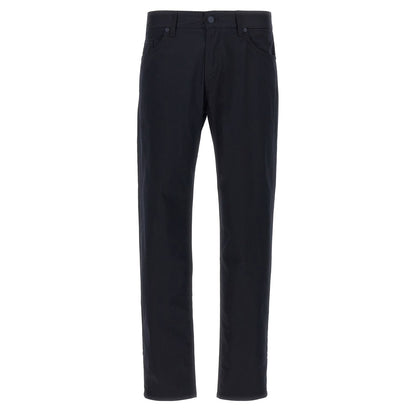 Hugo Boss Blue Cotton Casual Pants