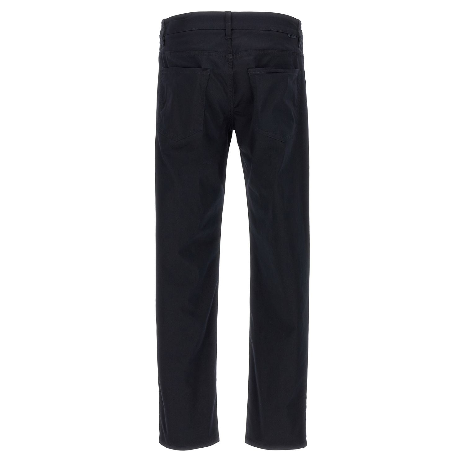 Hugo Boss Blue Cotton Casual Pants