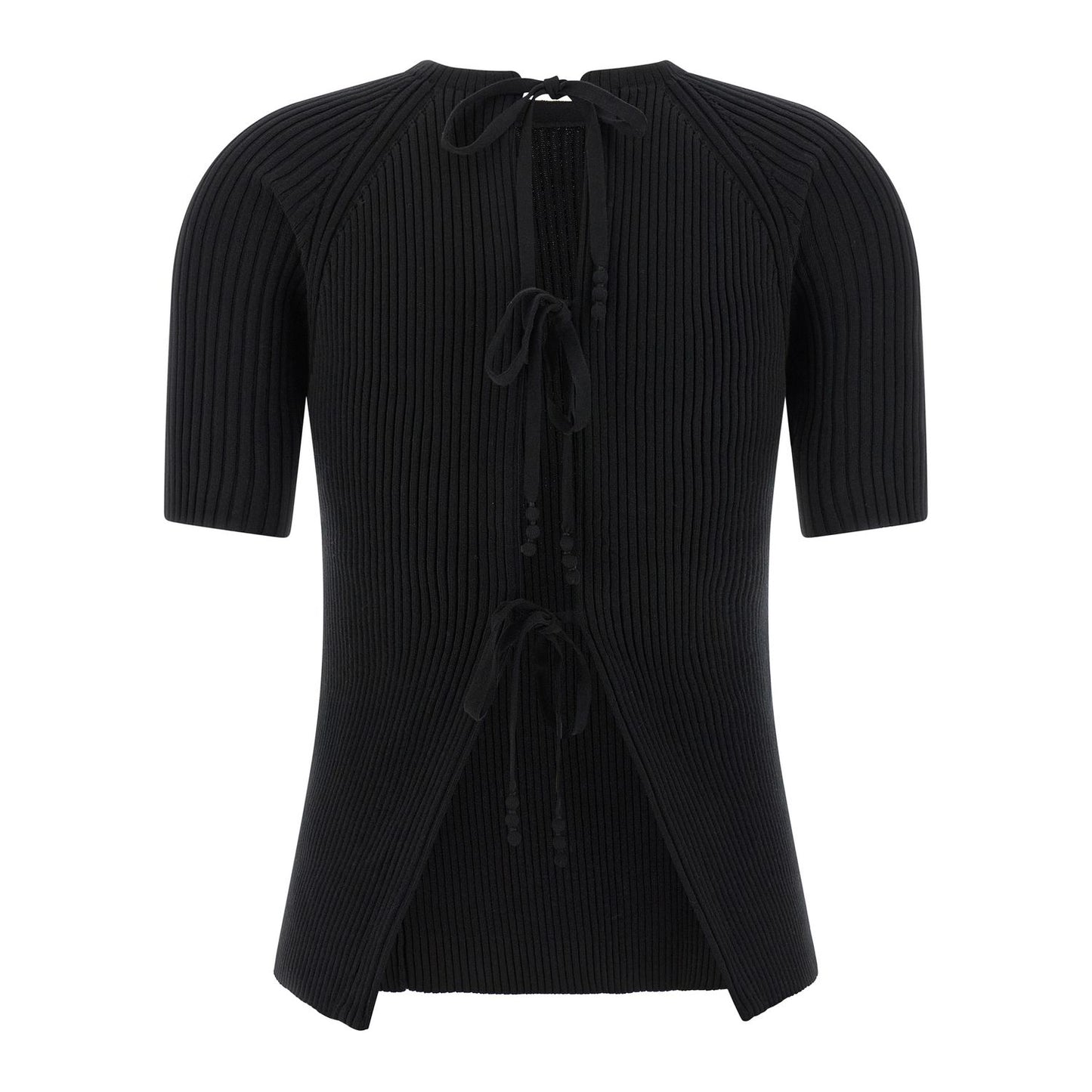Tory Burch Black Cotton Cardigan
