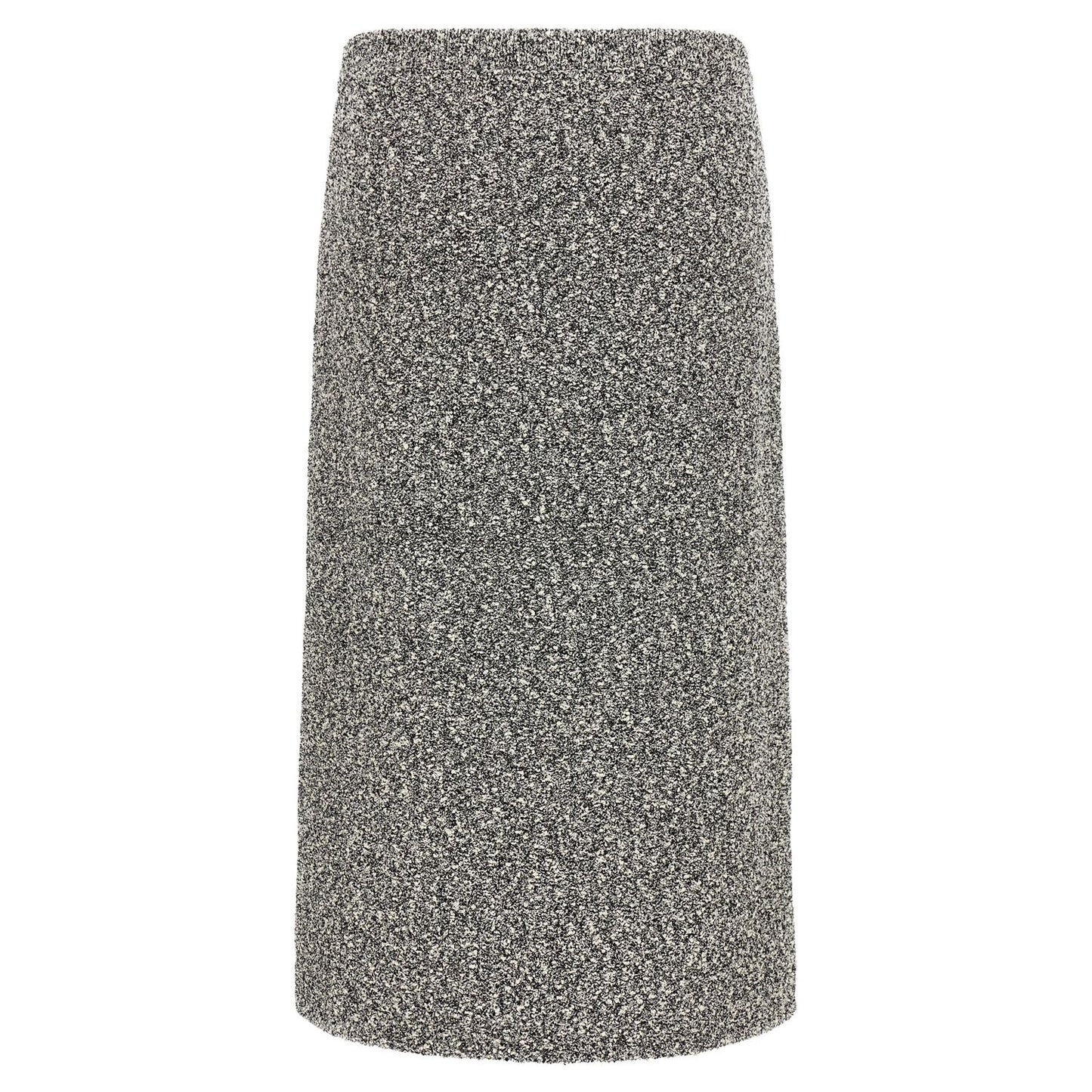 Tory Burch Black Polyamide Midi Skirt