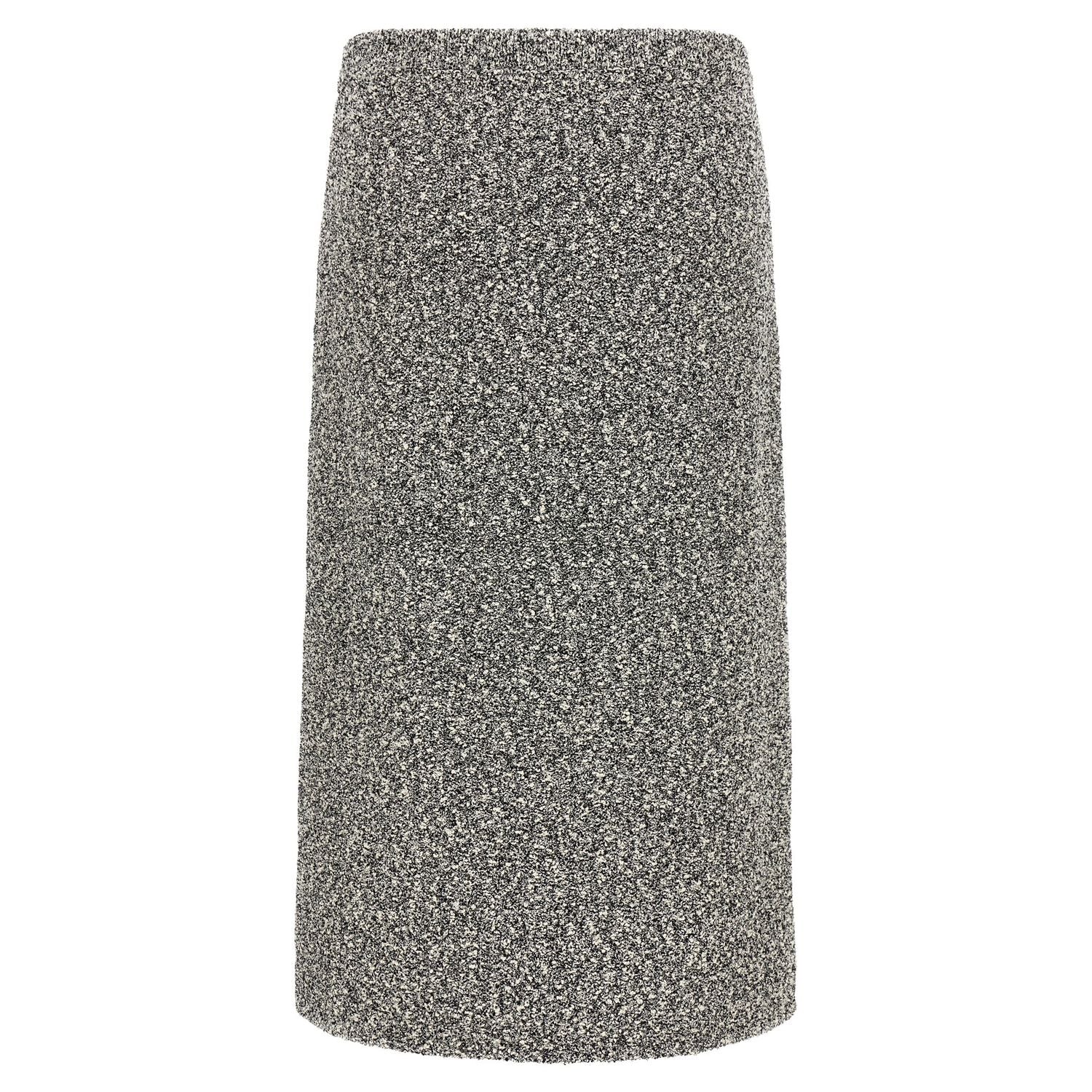 Tory Burch Black Polyamide Midi Skirt
