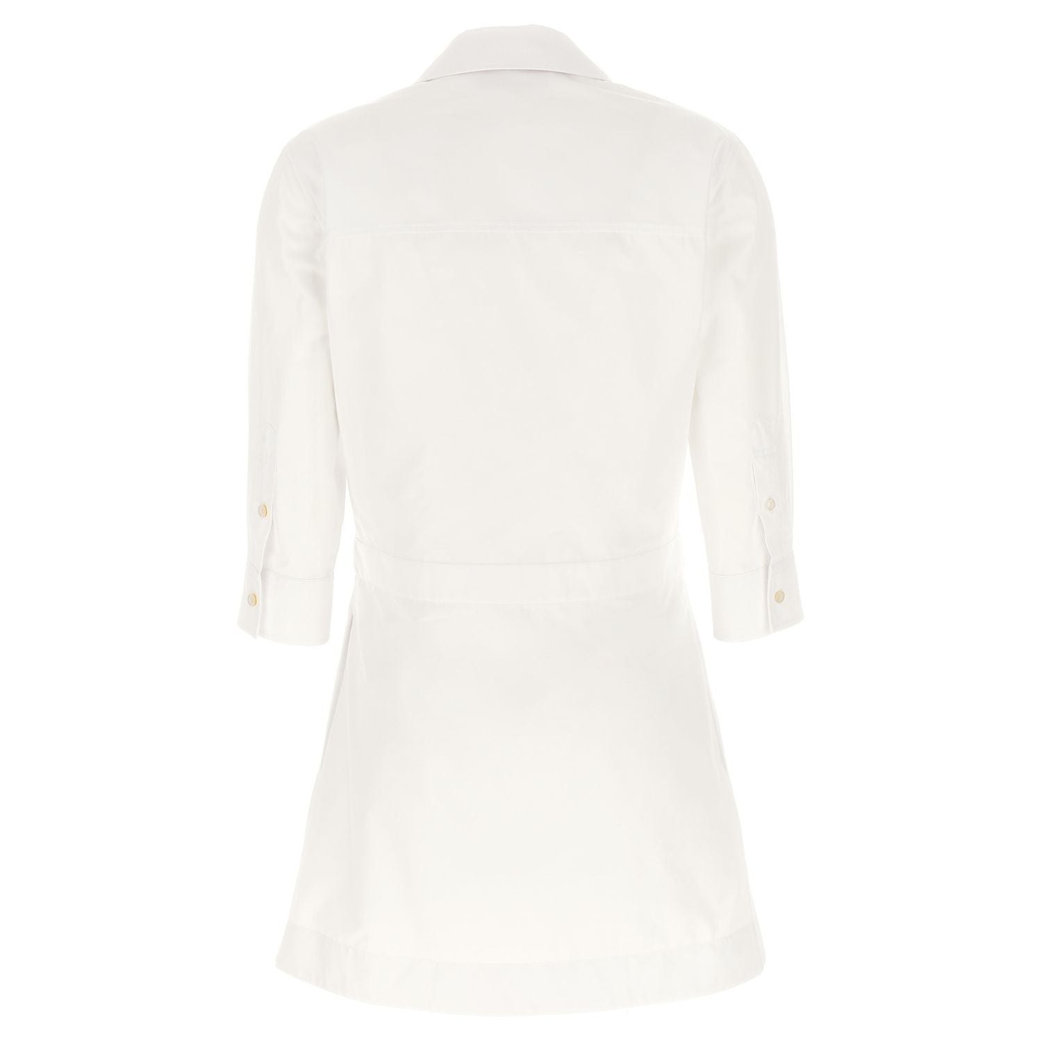 Gucci White Cotton Short Dress