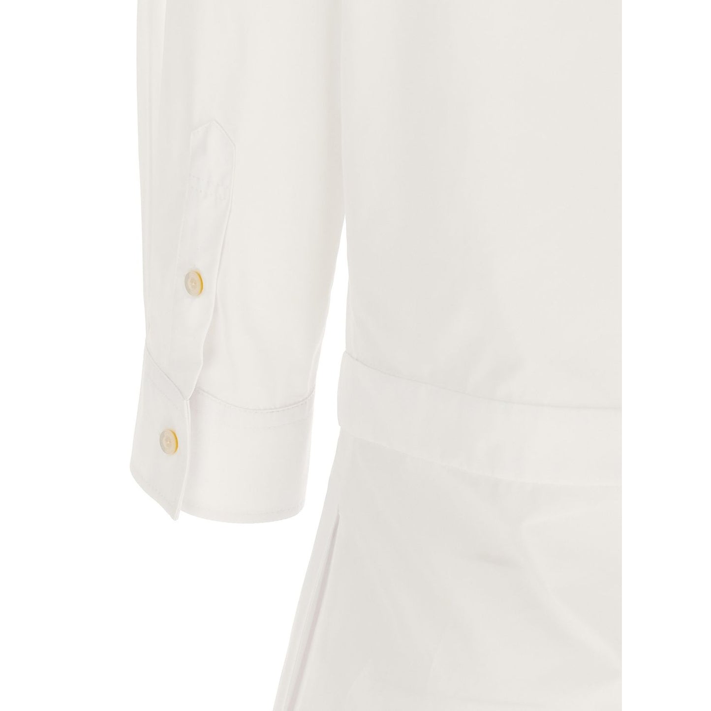 Gucci White Cotton Short Dress