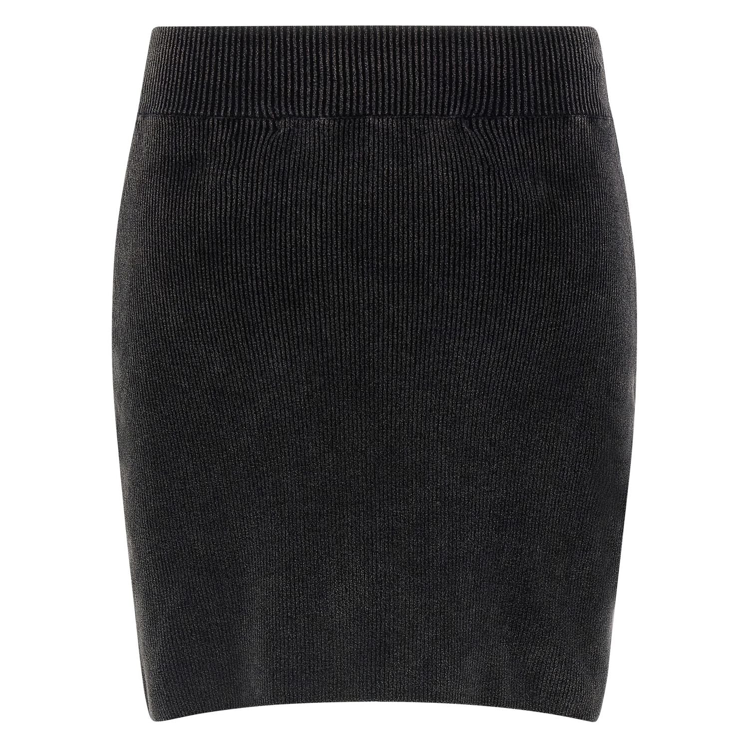 Alexander Wang Black Cotton Long Skirt