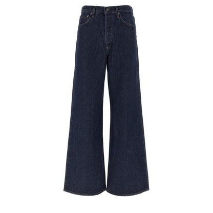 Agolde Blue Cotton Jeans Denim