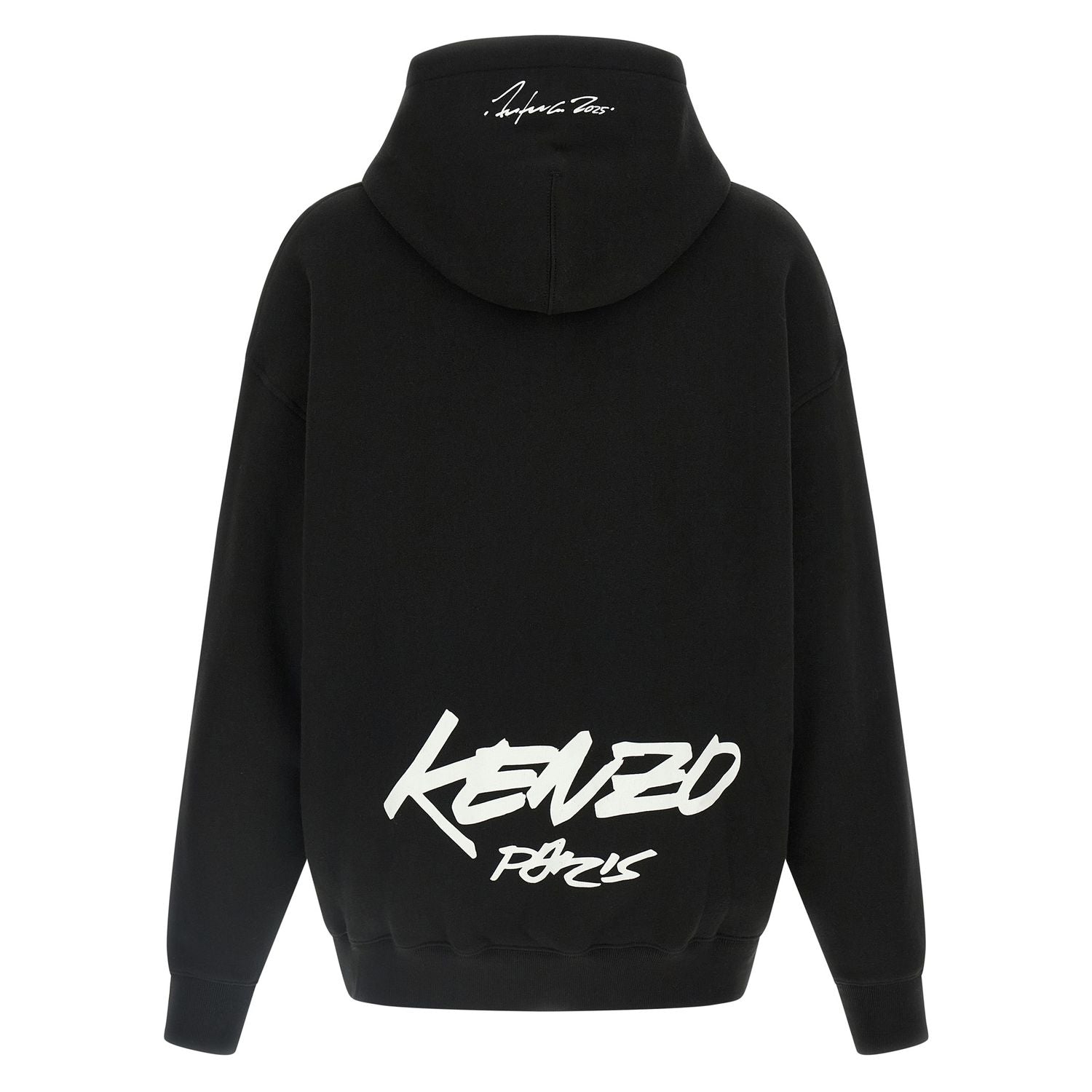 Kenzo Black Cotton Hoodie