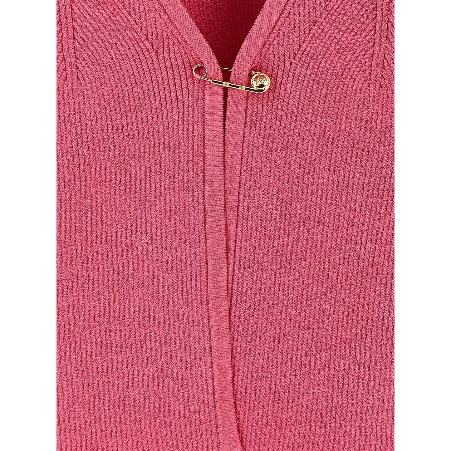 Versace Fuchsia Viscose Cardigan