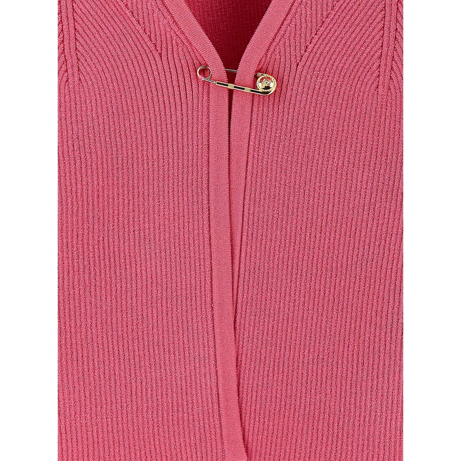 Versace Fuchsia Viscose Cardigan