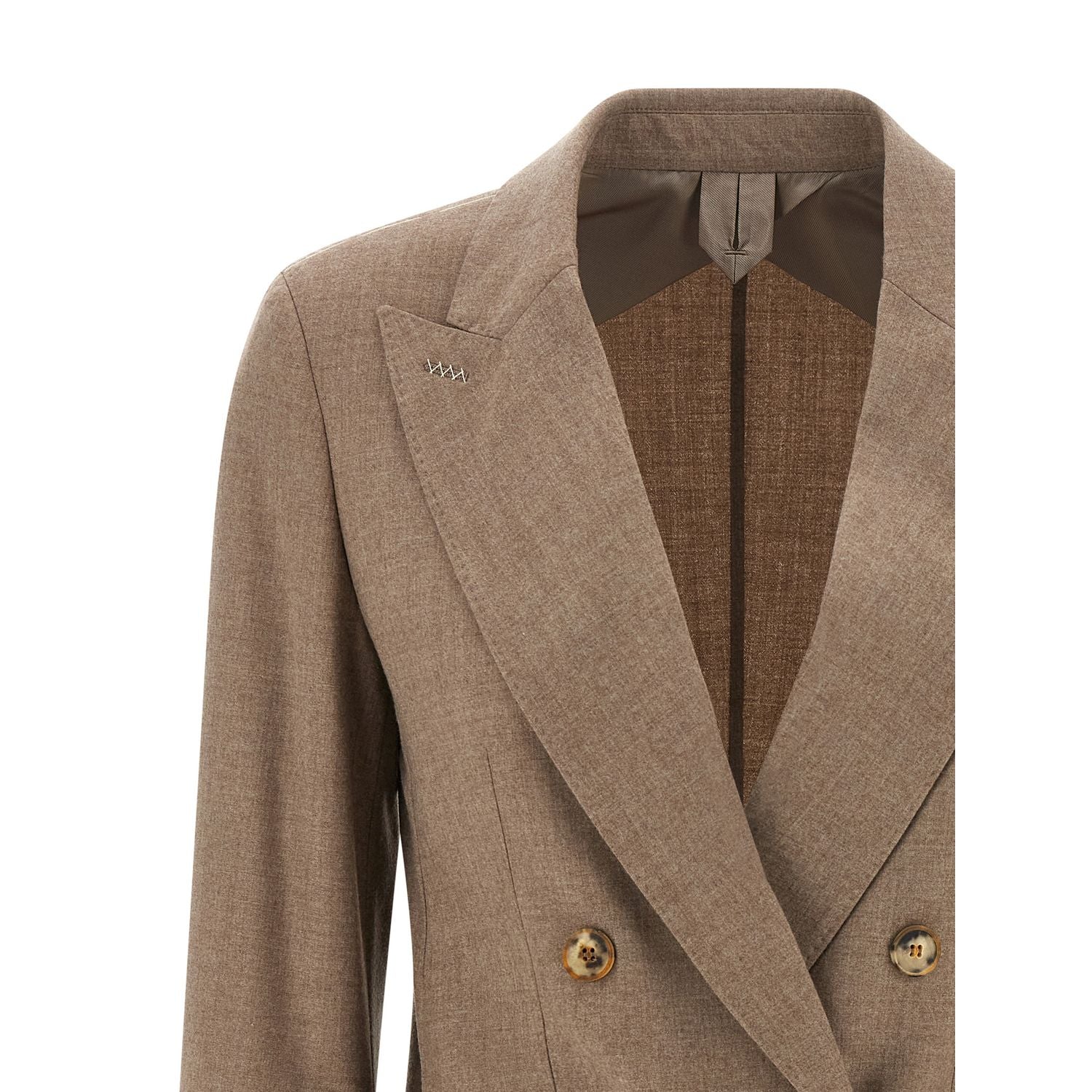 Max Mara Beige Cashmere Blazer