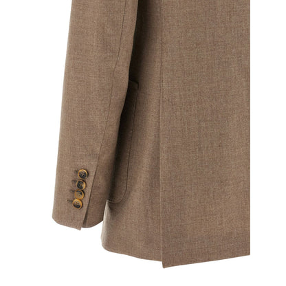 Max Mara Beige Cashmere Blazer