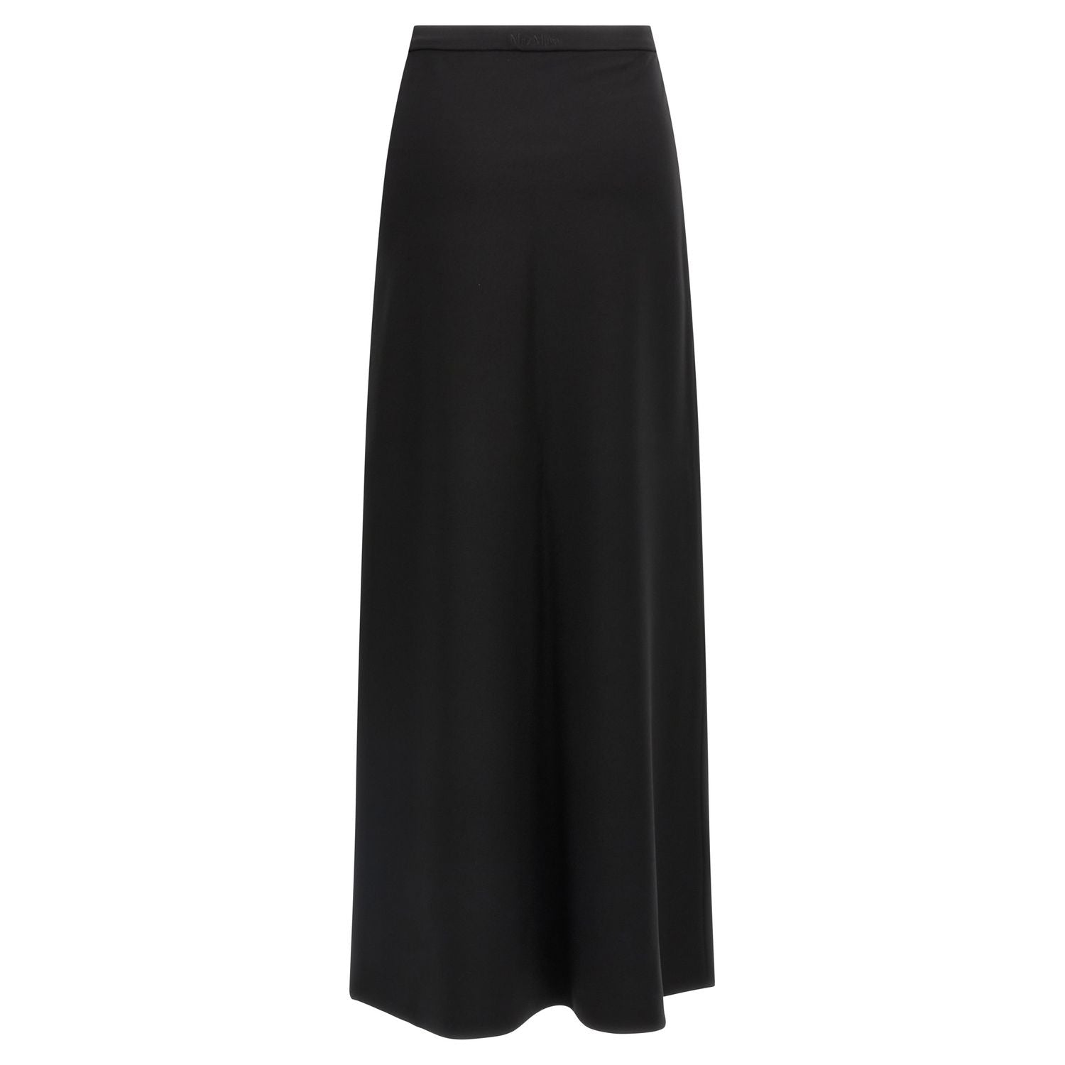 Max Mara Black Viscose Mini Skirt