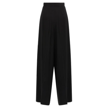 Max Mara Black Triacetate Pants