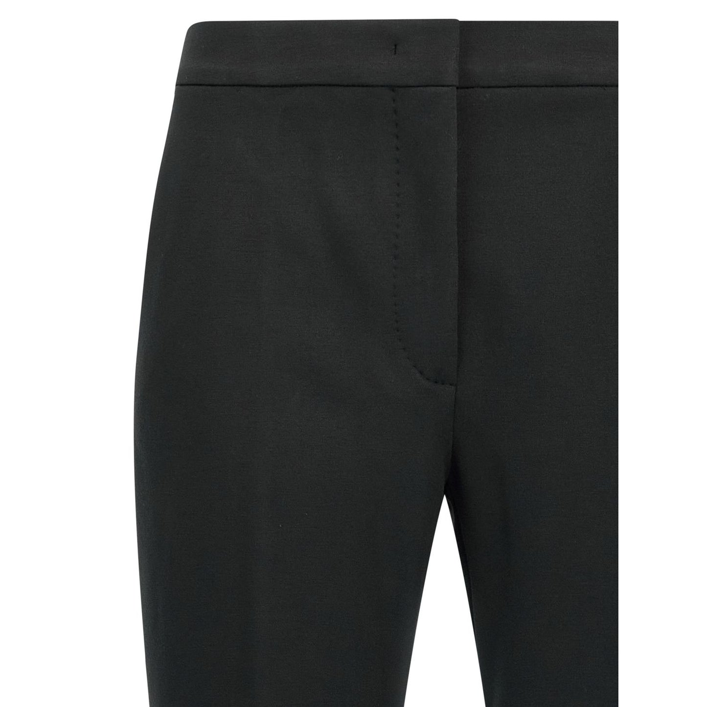 Max Mara Black Viscose Casual Pants